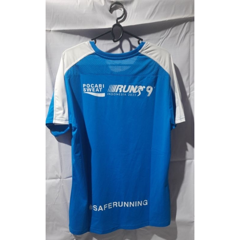 MIZUNO POCARI SWEAT WOMEN'S RUN TEE 2022 BLUE
