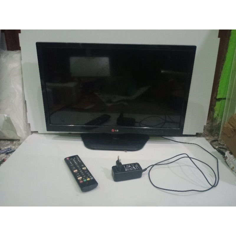 TV LED 22 inch, Merk LG Analog Second