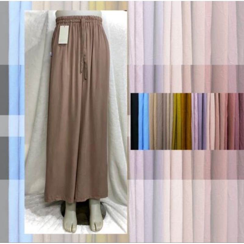 Kulot Wanita Rayon Twill