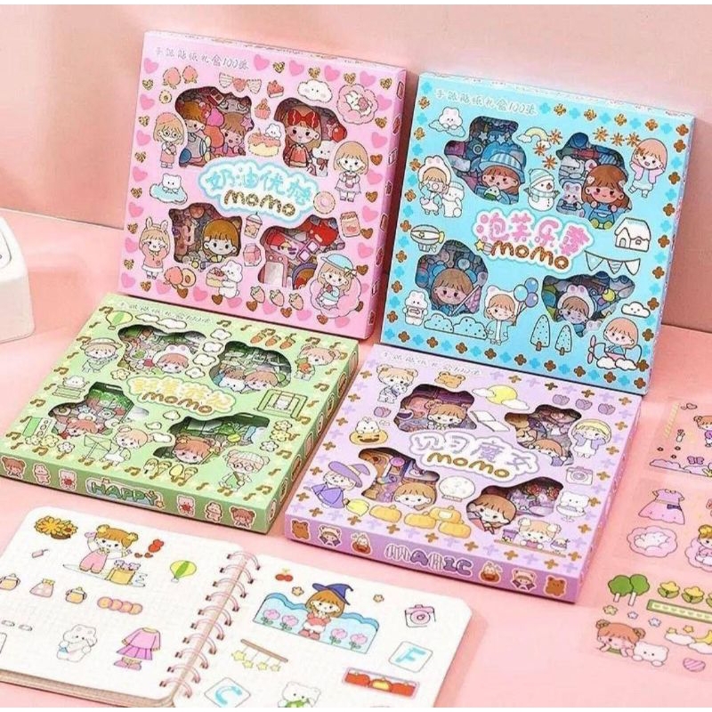 stiker momo 100pcs