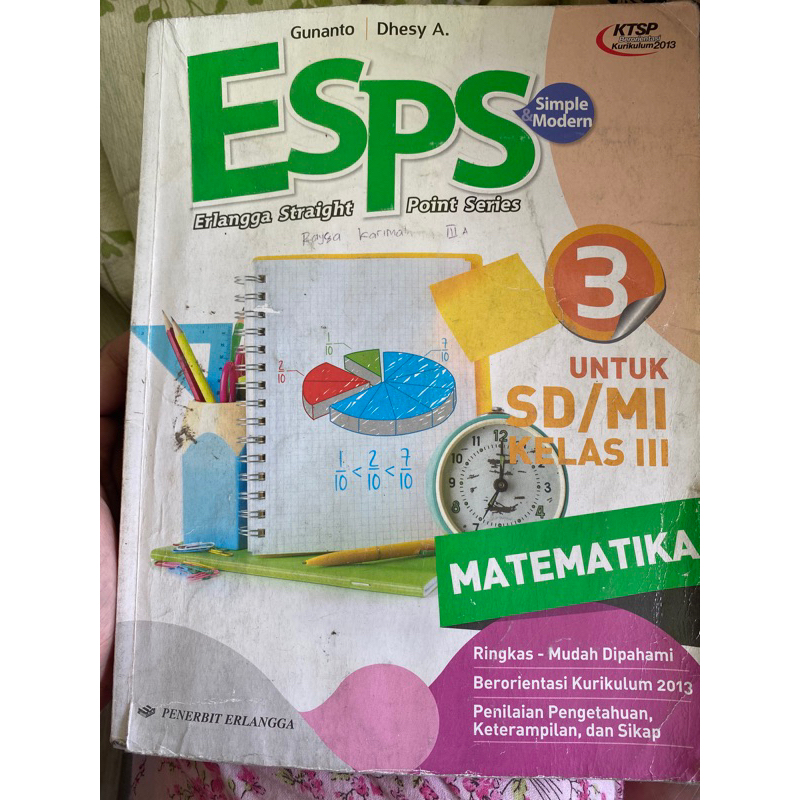 esps matematika kelas 3 sd /mi