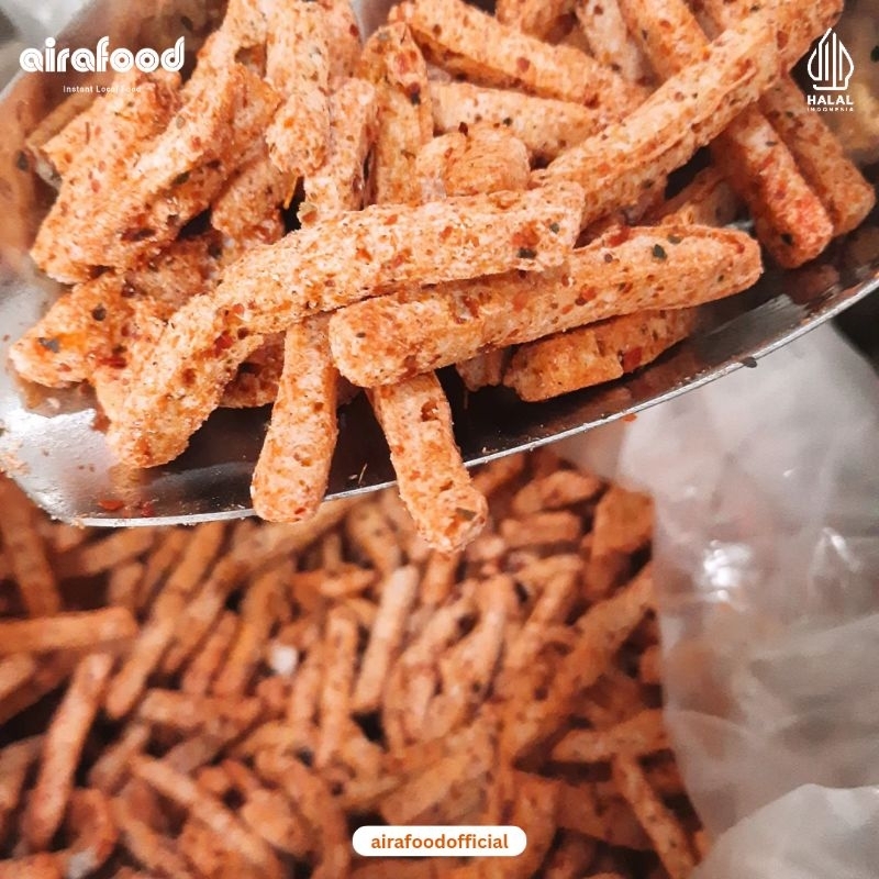 

Airafood Basreng Pedas Daun Jeruk 500gr