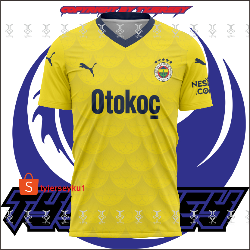 JERSEY FENERBAHCE 23-24  AWAY FUL PRINTING