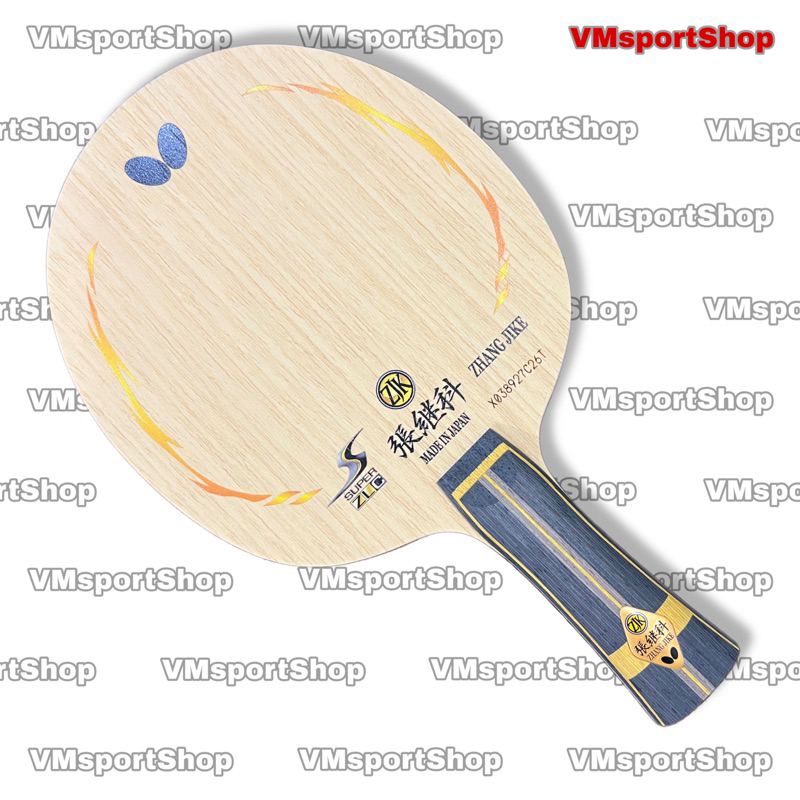 Butterfly Zhang Jike Super ZLC - Kayu Blade Bet Pingpong Tenis Meja