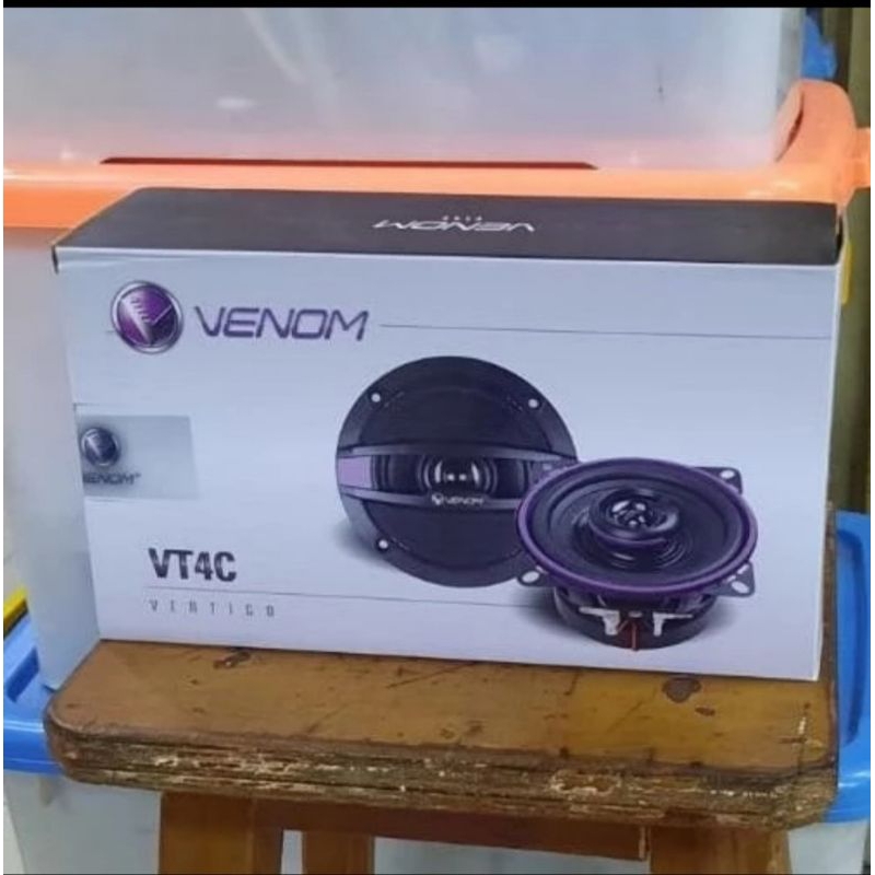 Coaxial vertigo 4inch VT4C speaker pintu mobil