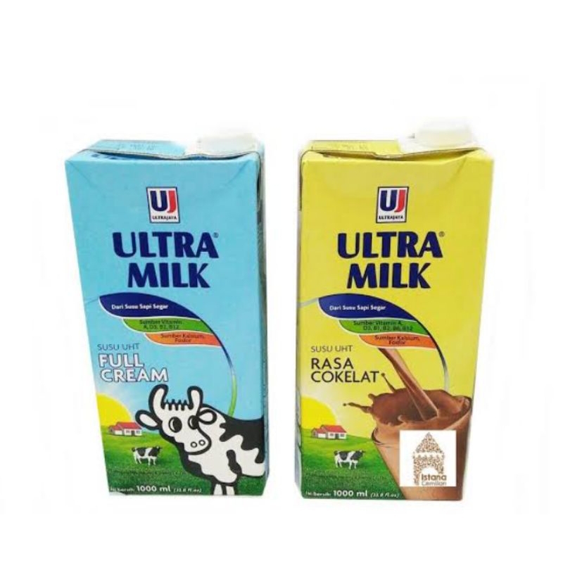 

Susu ultramilk 1 Liter
