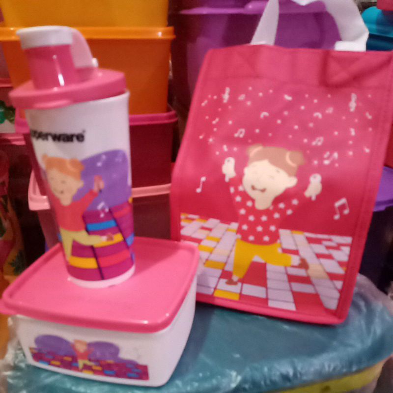 paket bekal anak sehat tupperware