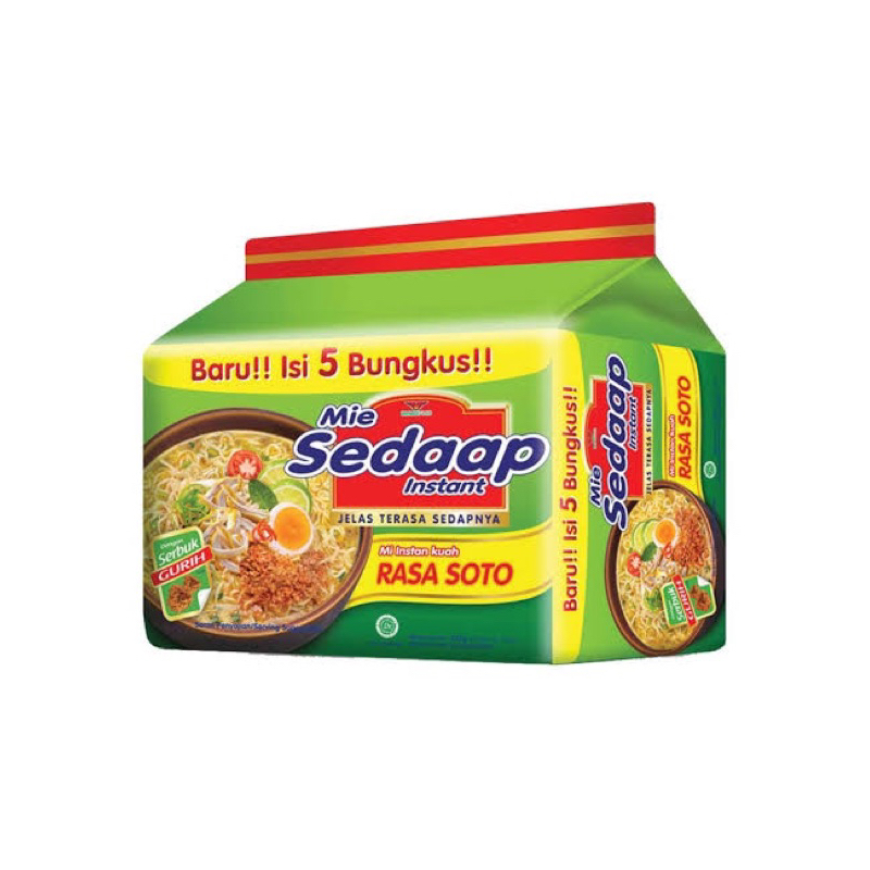 

MIE SEDAAP SOTO ISI 5 BUNGKUS