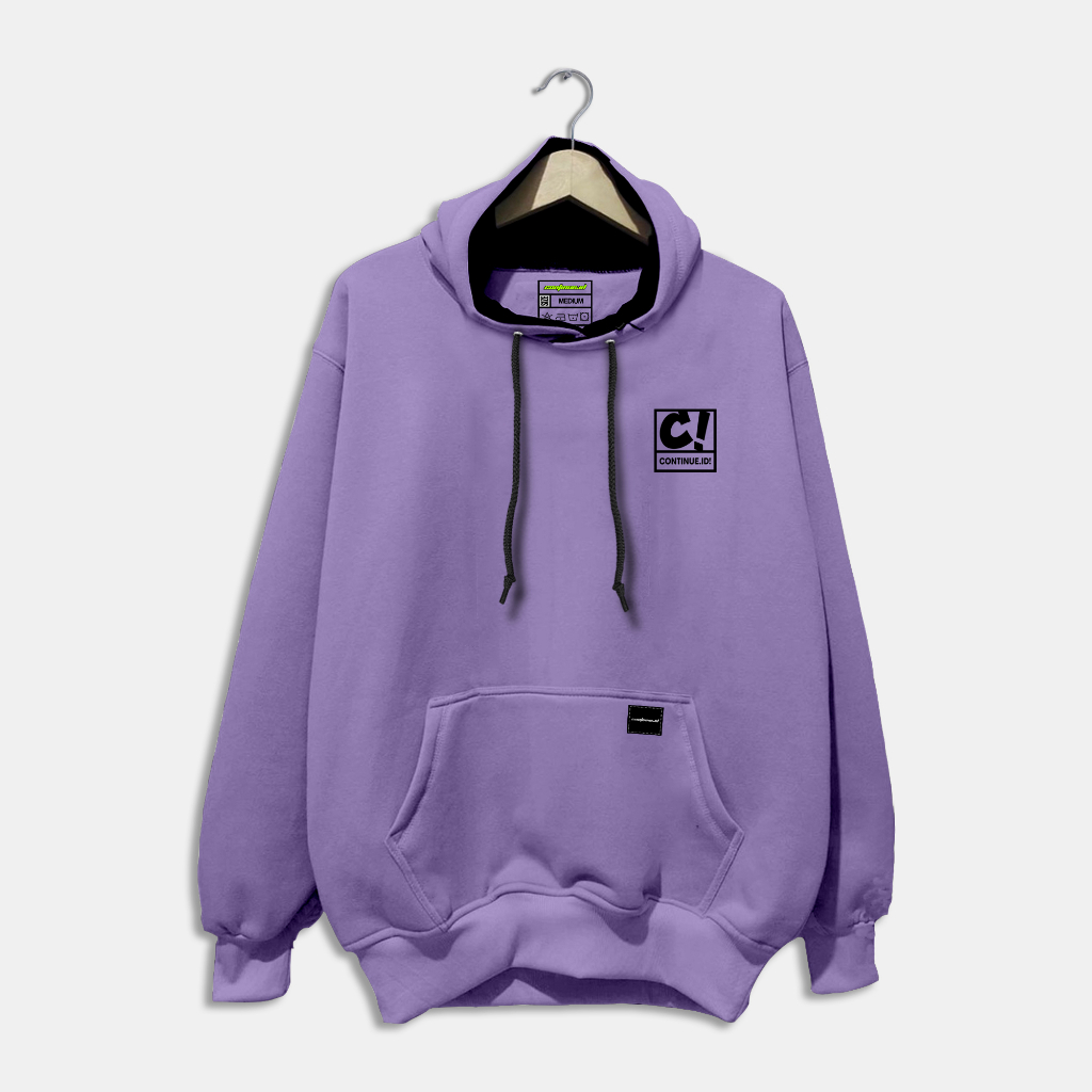 Hoodie Sweater Pria Wanita Distro Warna Lilac Hodi Murah Jaket Tebal Authentic Terbaru 2023 Keren Ho