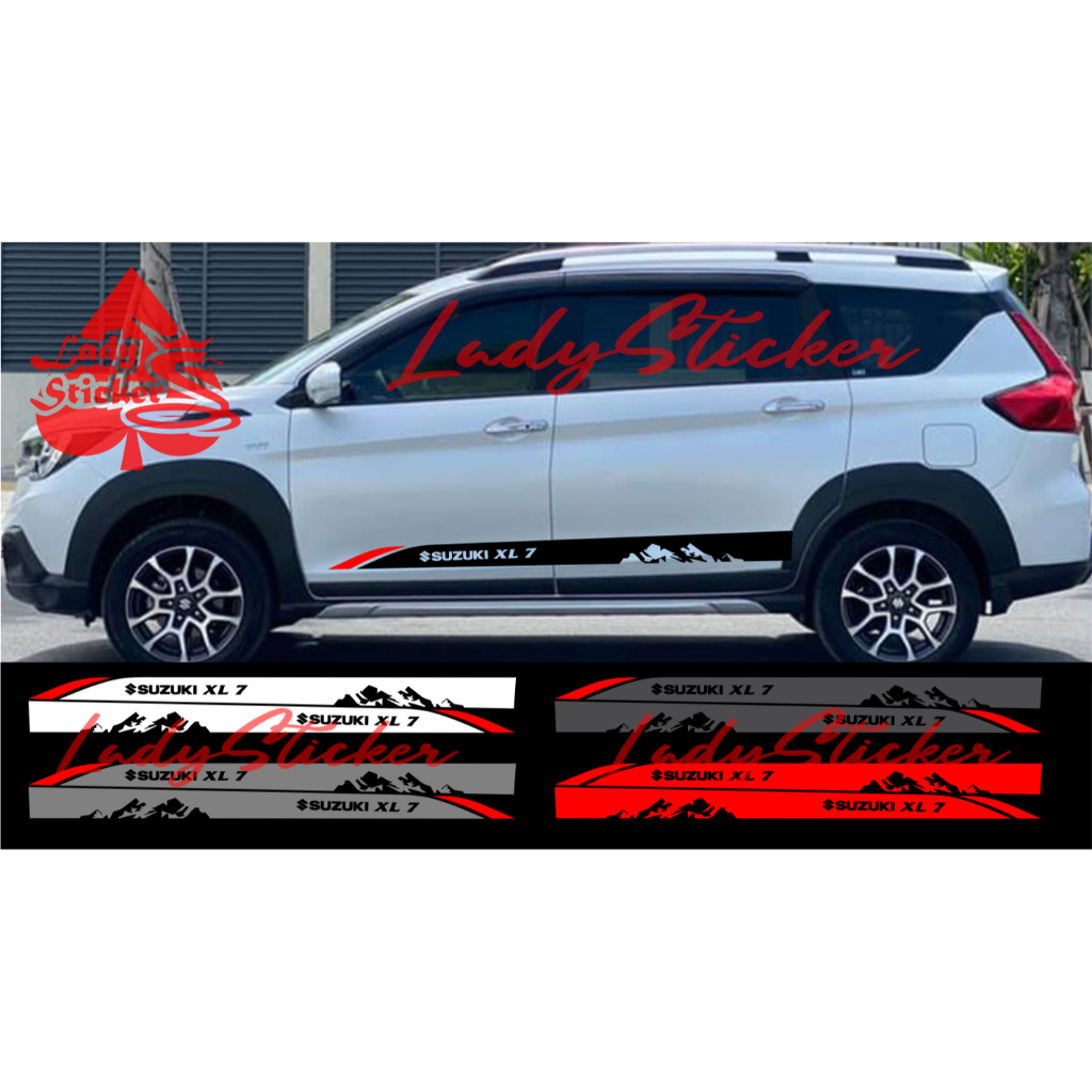 Lady Sticker stiker mobil suzuki xl7 cutting sticker mobil suzuki xl 7