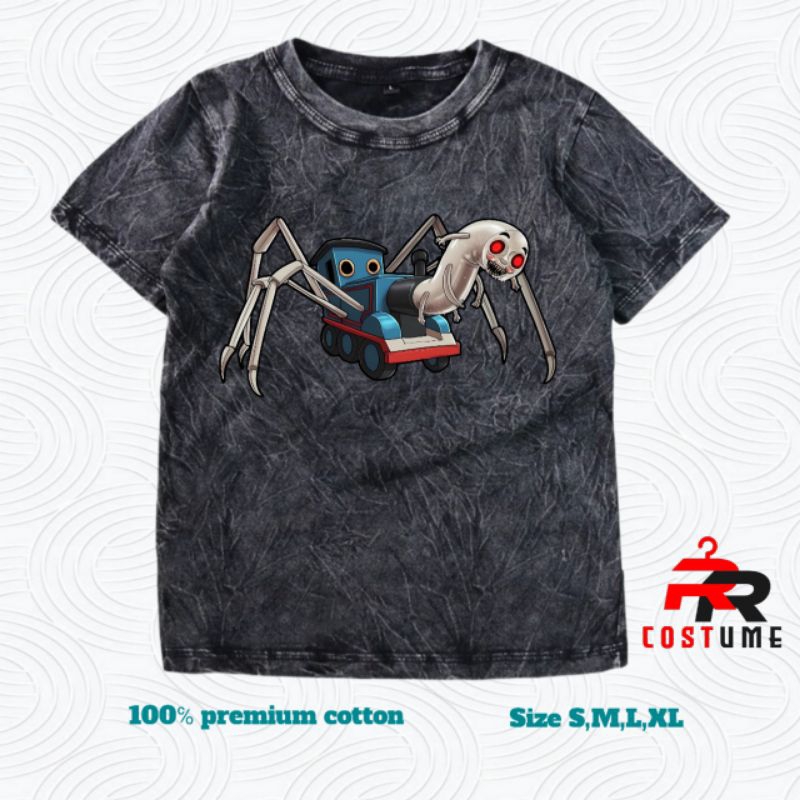 BAJU ANAK WASHED 24s THOMAS EXE (FREE NAMA)