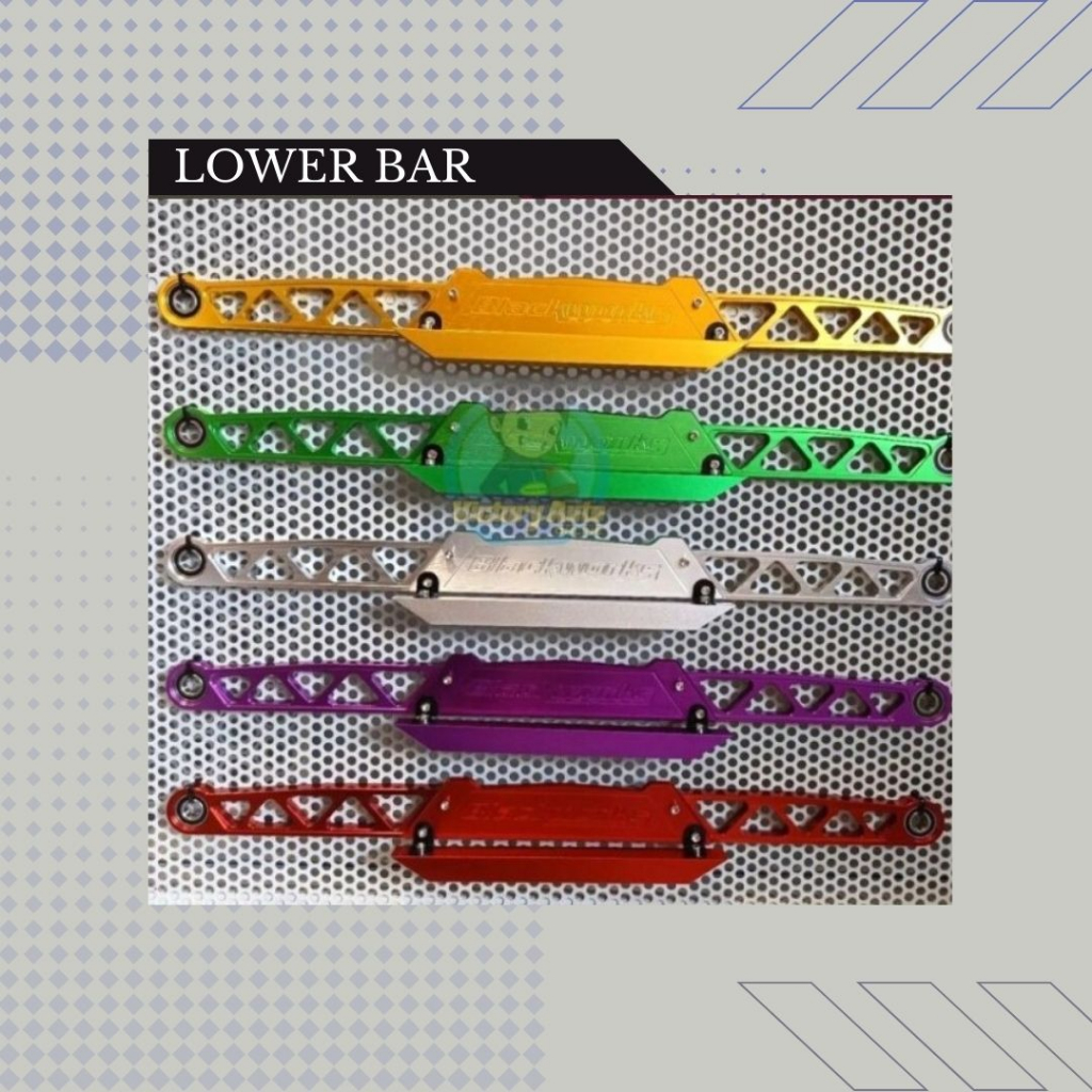 Lower Bar/Lowerbar Beaks Blackworks import /Lowerbar Universal Brio jazz Agya Ayla hrv Vios Ayla cit