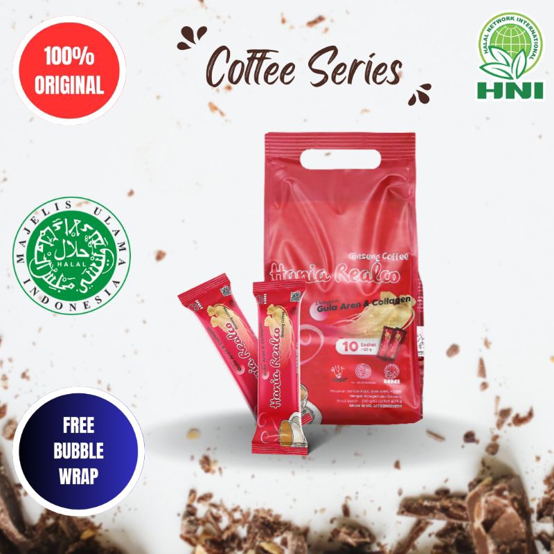 

HNI Hania Realco Ginseng Coffee HPAI