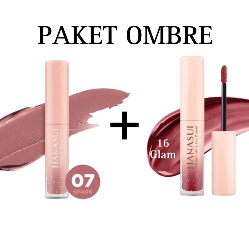 TEMBUS MURAH OMBRE LIPCREAM HANASUI