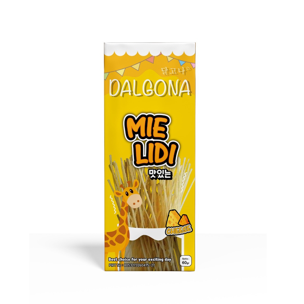 

DALGONA MIE LIDI KEJU 60GR | CEMILAN ENAK