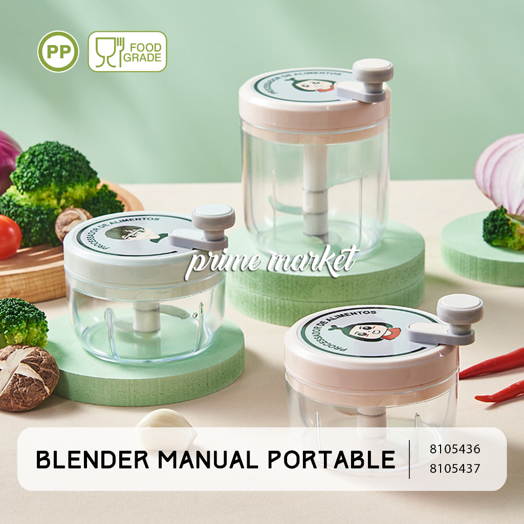 Blender Manual Portable Blender Putar Manual Blender Sayur Manual Blender Cabai Bawang Manual (81054