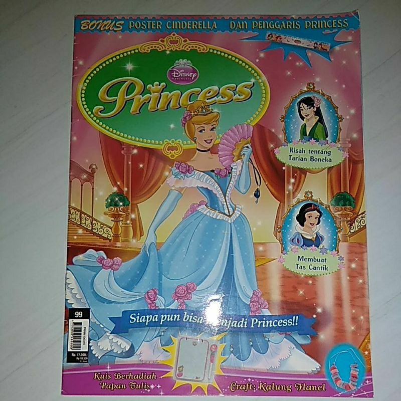 buku majalah bekas princess