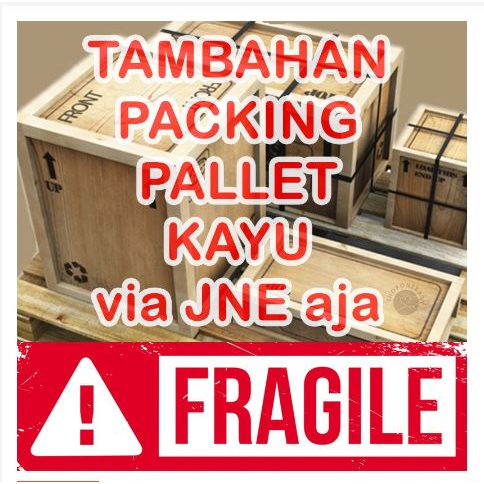 

INSTAN Tambahan packaging Pallet Kayu biar lebih aman