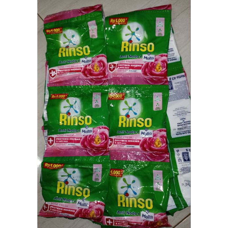 Sabun Cuci Rinso Sachetan