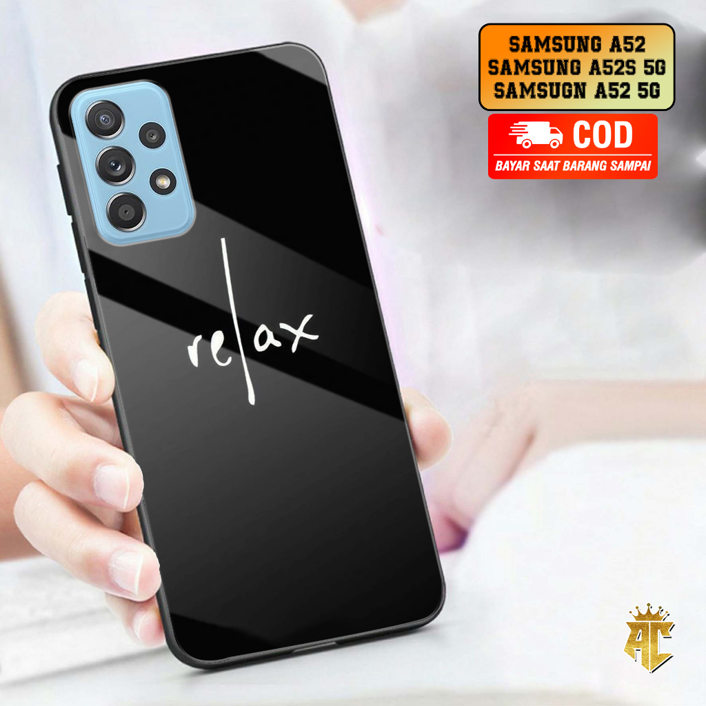 CASE SAMSUNG A52 / A52S / A52 5G - Casing SAMSUNG A52 Terbaru 2023 AERO STORE [ MOTIF 40 ] Silikon -