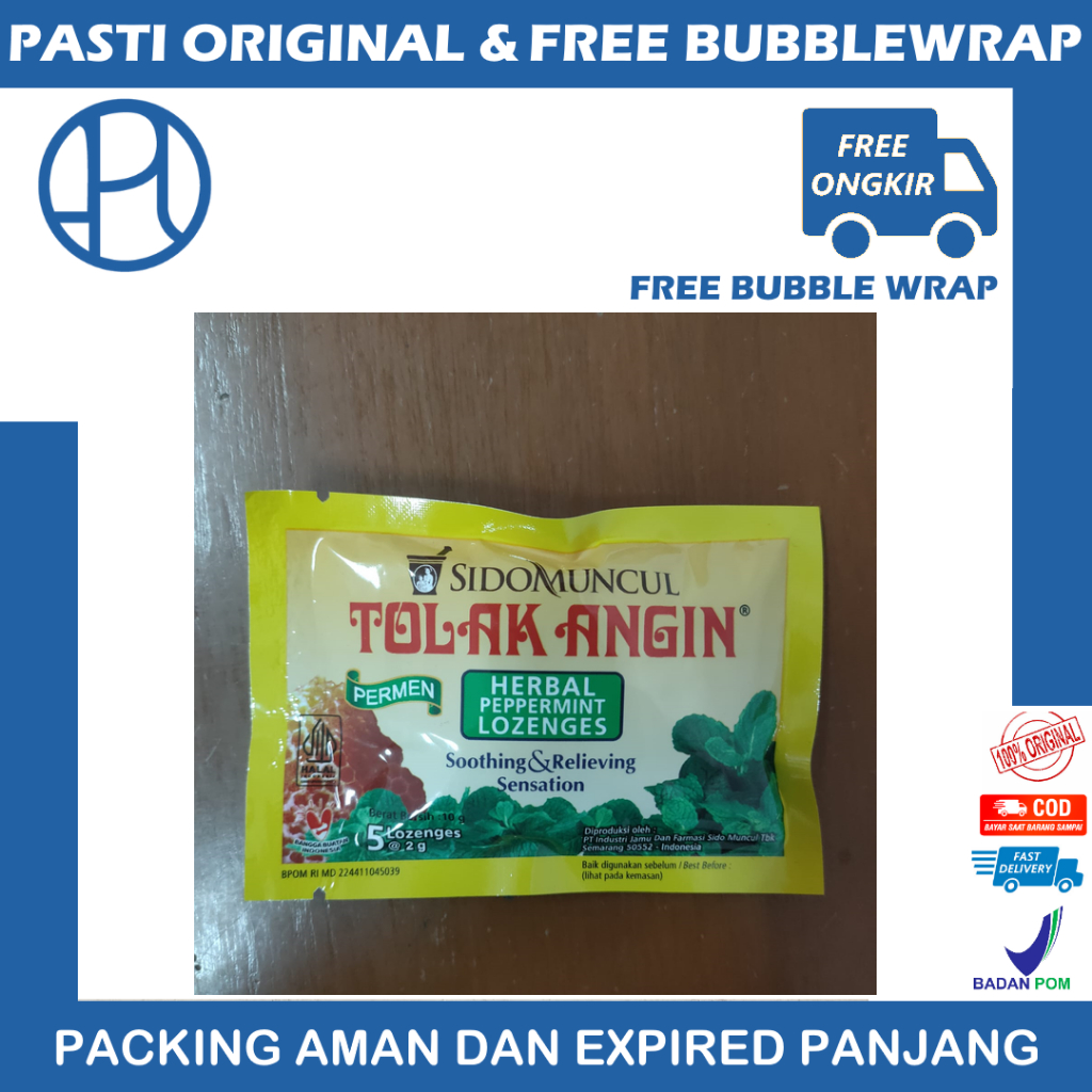

TOLAK ANGIN PERMEN HERBAL ISI 5PCS