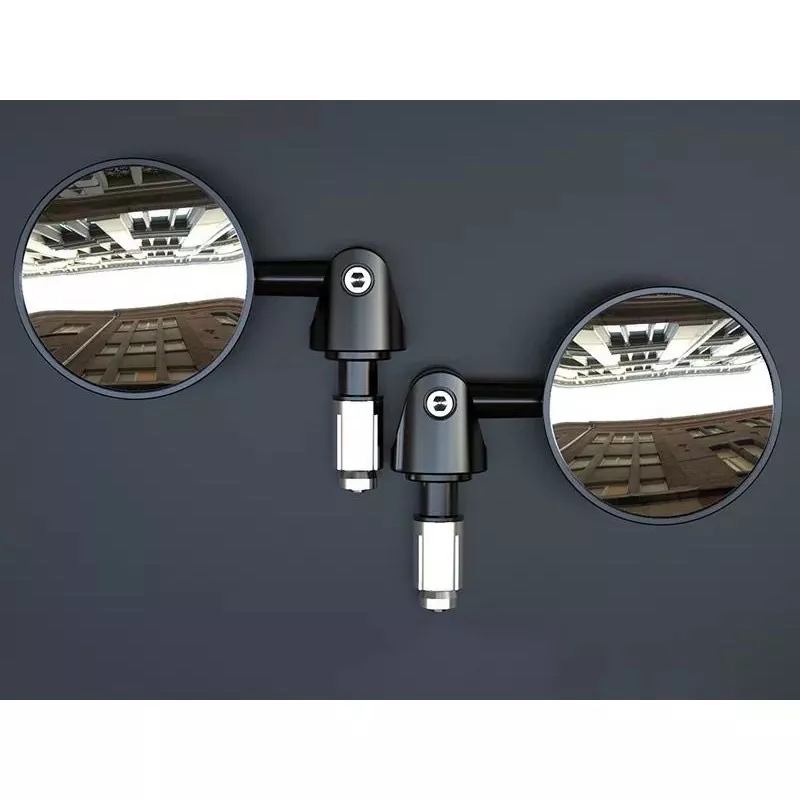 Spion Jalu Bulat Kaca Cembung / Spion Bar End Bulat Kaca Cembung Universal