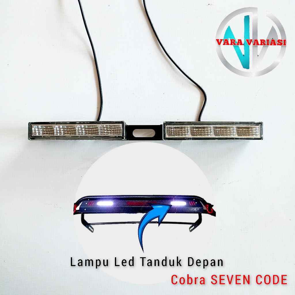 Lampu LED DRL Tanduk Depan Cobra Seven Code Mobil Yaris