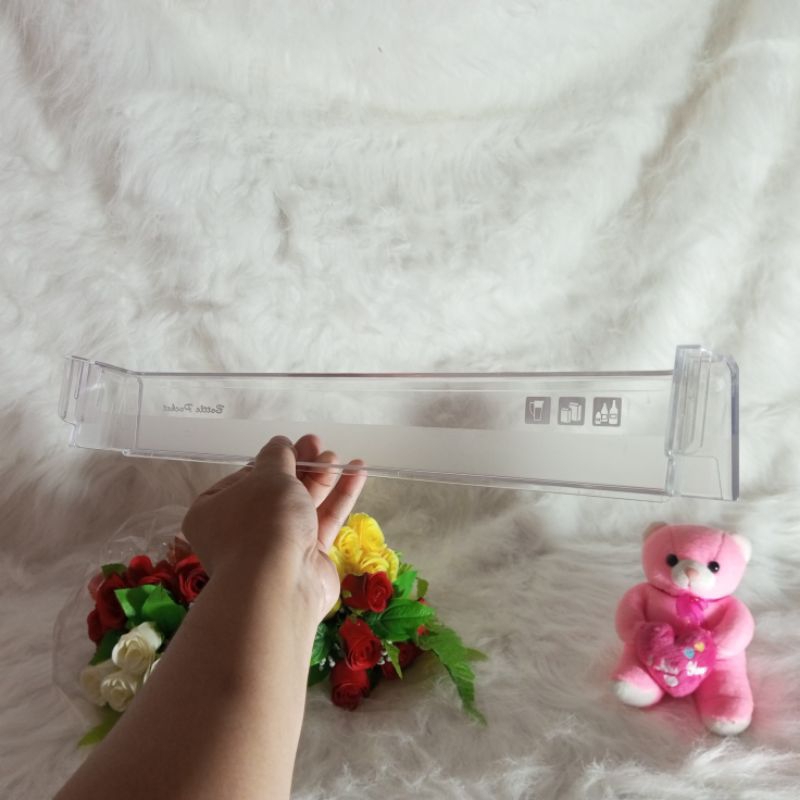 Rak Botol Bottle Pocket Rak Pintu Kulkas Polytron 1 dan 2 Pintu