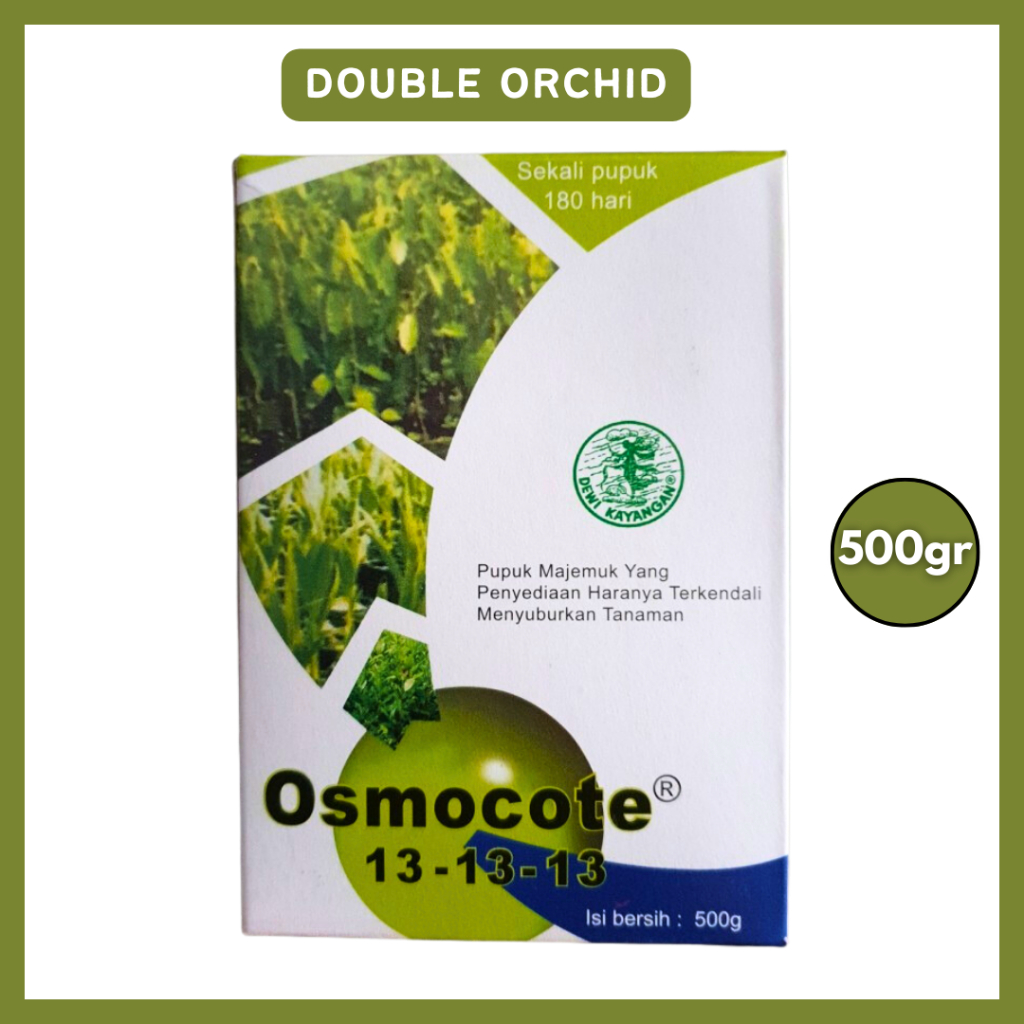 Pupuk Osmocote 13-13-3 500 gram / Pupuk Dekastar Osmocote 13 13 13