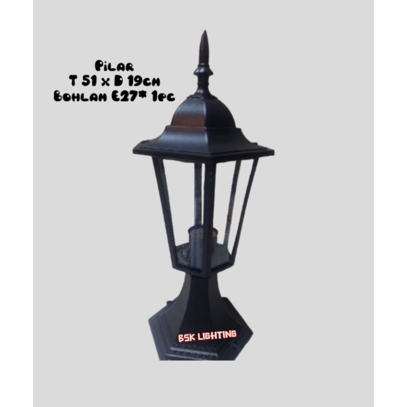 lampu pilar outdoor/lampu taman pilar outdoor/lampu pagar taman