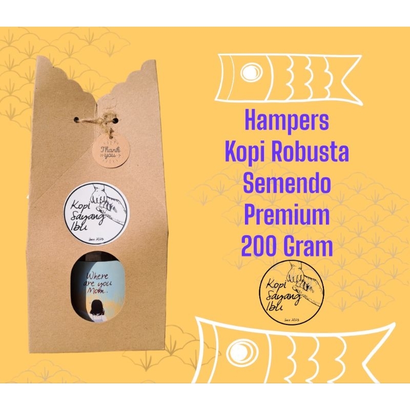 

KOPI ROBUSTA SEMENDO PREMIUM - 200 gram