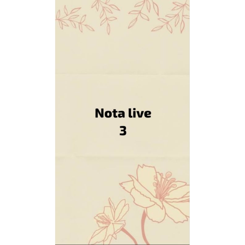 

nota live 3 gla gmp 1 kg