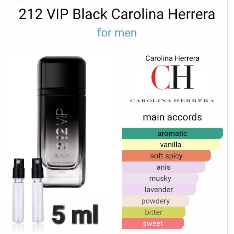 Decant 212 VIP Black Carolina Herrera