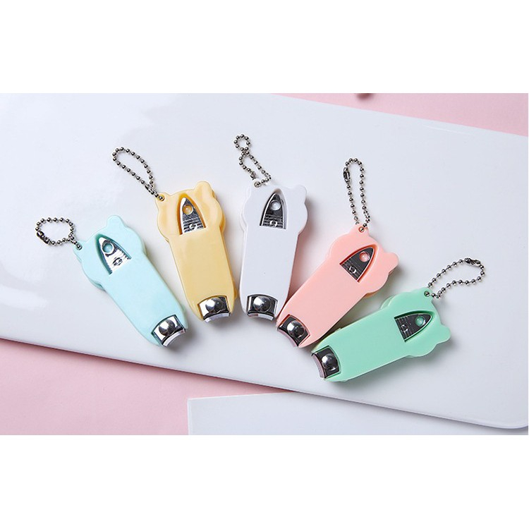 Gunting Kuku Karakter Lucu Cartoon Nail Clipper Manicure Pedicure Souvenir Gantungan Kunci