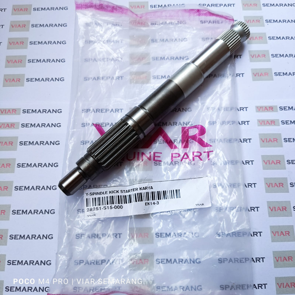 As Kick stater viar cross x 150 , as selah karya 150 oil coler, tossa hercules spindel kick stater o