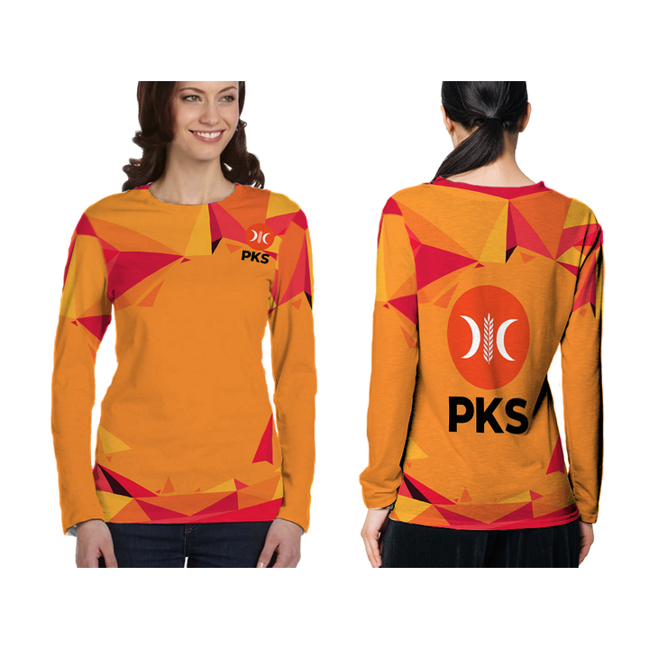 KAOS BAJU WANITA JERSEY PKS ART 3 FULLPRINTING 3D TERBARU 2024