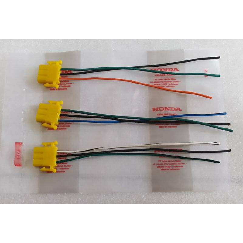 Socket Saklar Sein Lampu DIM | Honda Beat, Vario, Scoopy, Supra, Revo, Kharisma