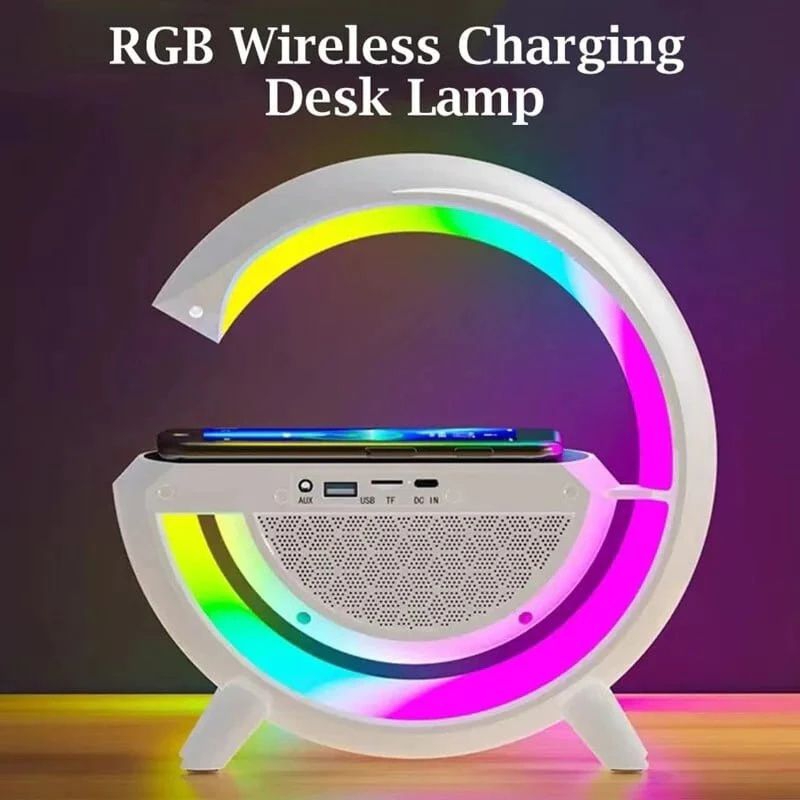 Lampu speaker RGB bluetooth multifungsi speaker RGB