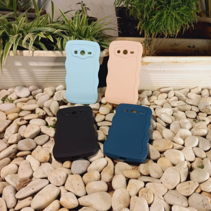 Case Samsung J2 2015 Softcase Gelombang Camera Protection Samsung SM-J200F SM-J200G SM-J200H SM-J200