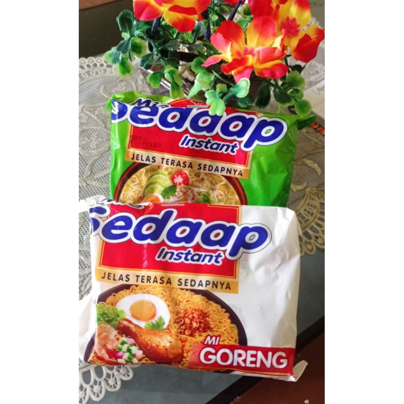 

Mie Sedap 1 paket isi 5