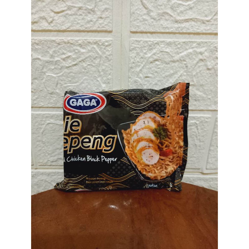 

Mie Gaga Gepeng Fried Chicken Black Pepper