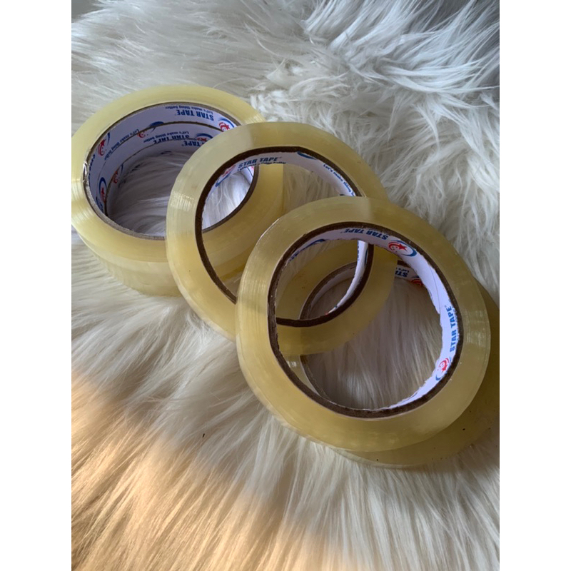 

Lakban OPP Star Tape Clear Bening (Kuning) TERMURAH TERKUAT