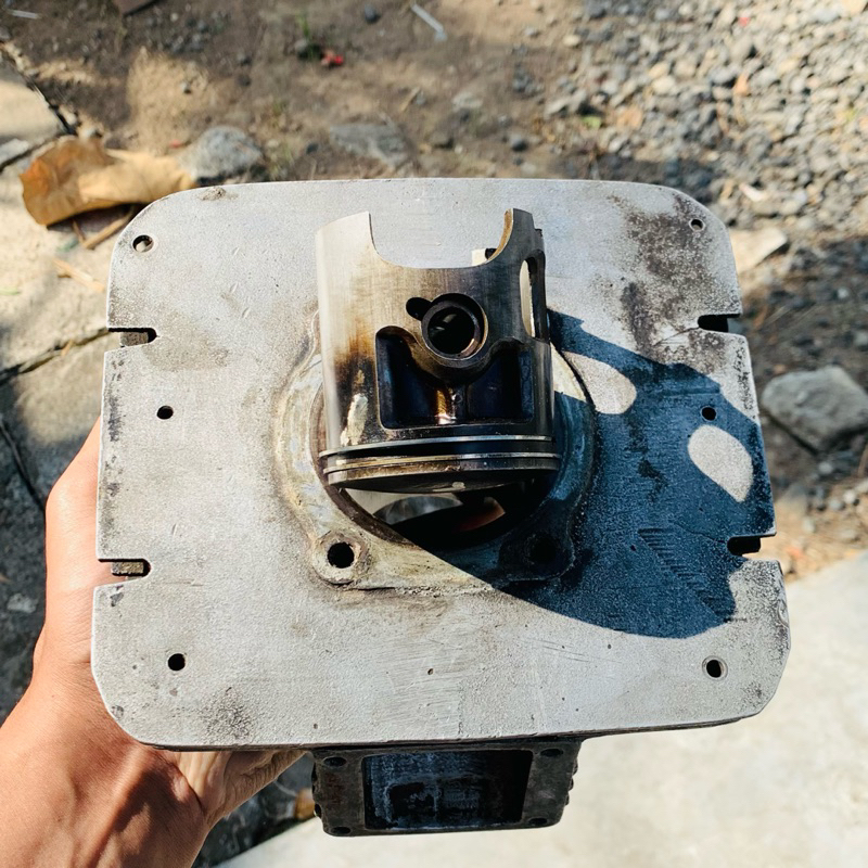 Blok rx king y-1 ori 29N+piston spec porting harian turing bekas pakai