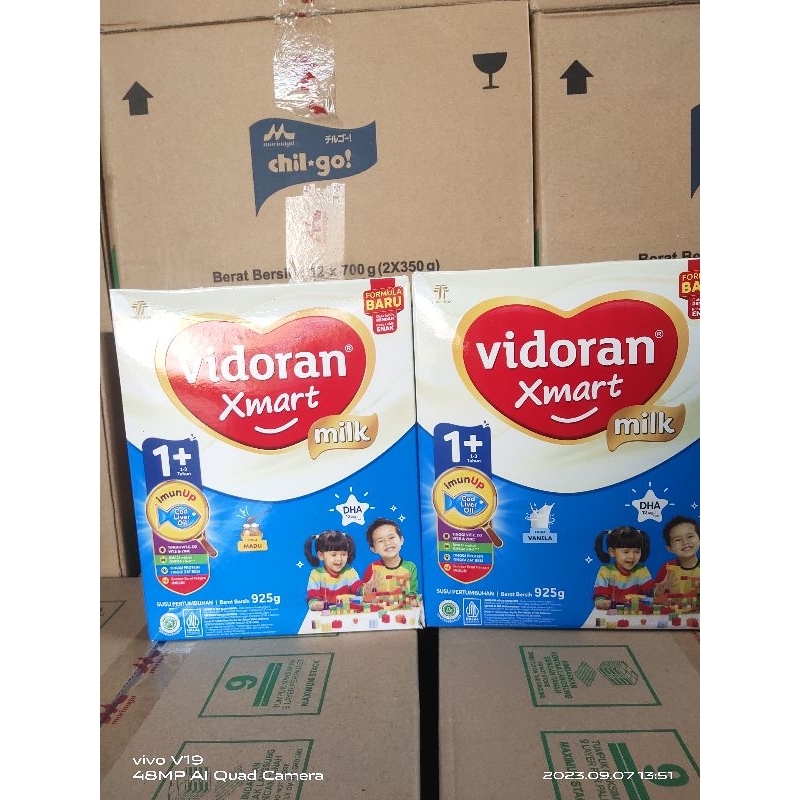 RB22 Vidoran Xmart 1+ 925gr Susu Bayi Tinggi Calcium