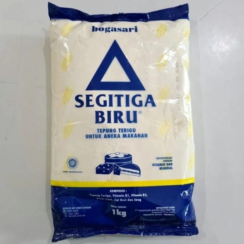 

READY TEPUNG TERIGU SEGITIGA BIRU 1KG BEST SELLER