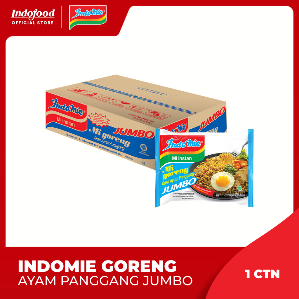 

1 ctn - Indomie Goreng Ayam Panggang Jumbo