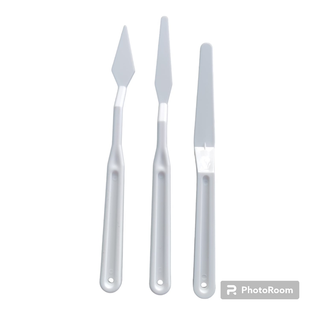 

Art kreation pallete knife plastik 3pcs