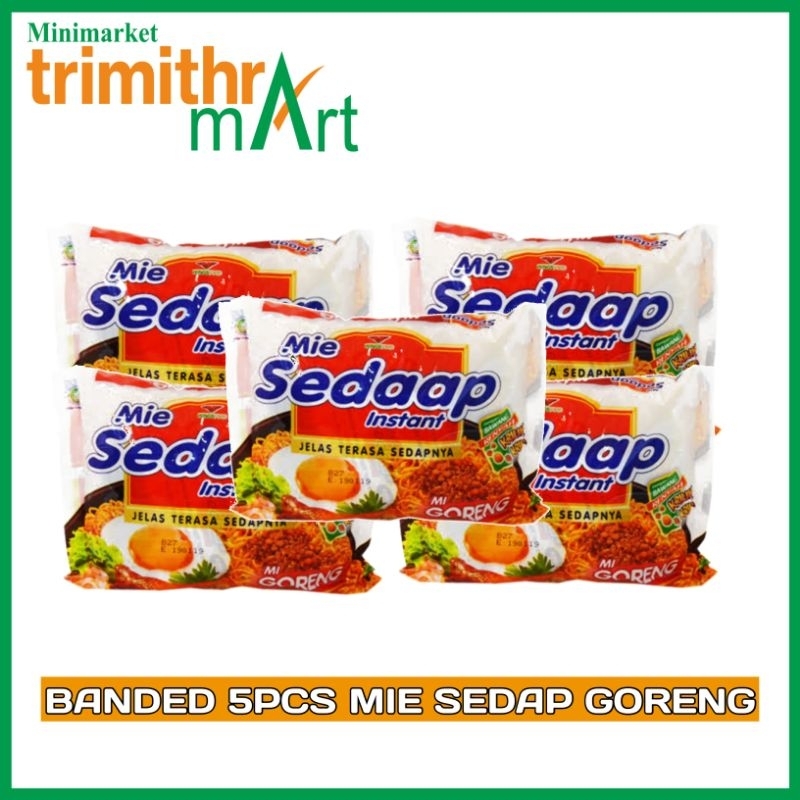 

BANDED 5PCS MIE SEDAP GORENG