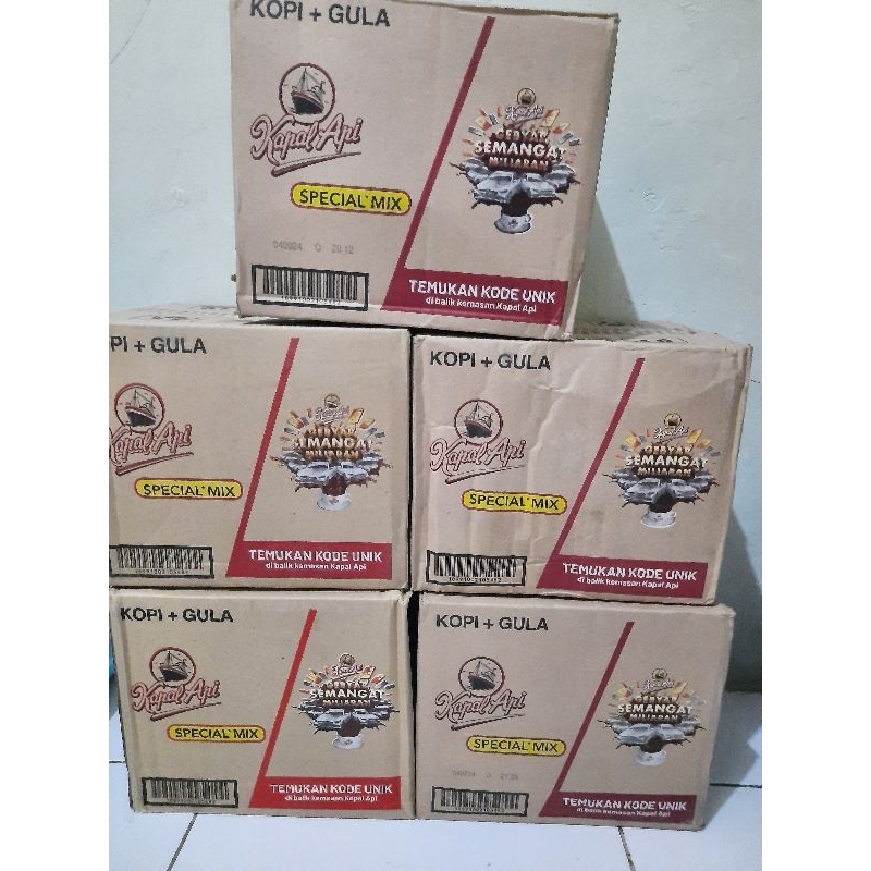 

Kopi Kapal Api Special Mix 23g 1 Dus/12 Renceng