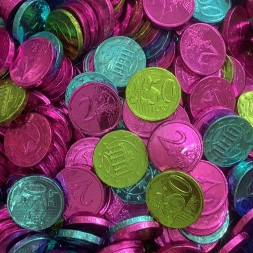 

COKLAT KOIN WARNA WARNI / DOLLAR COIN